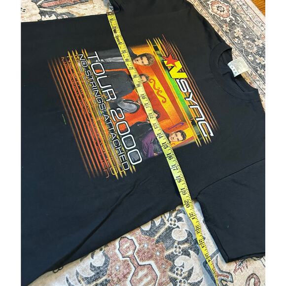 Vintage *NSYNC Tour T Shirt 2000 Front and Back Graphic Y2k Nsync Boy Band Shirt - Picture 11 of 15